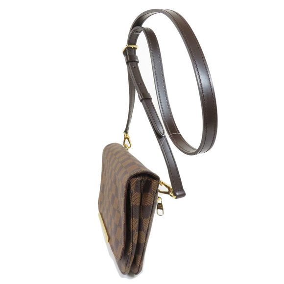 Louis Vuitton Hoxton PM Damier Ebene Shoulder Bag Damier Canvas - Picture 2 of 7